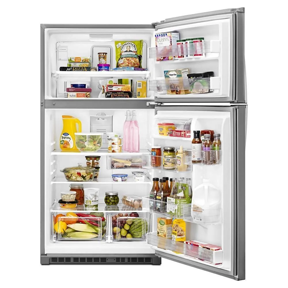 21 Cu.ft Refrigerator in Stainless Steel