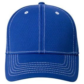 AHEAD Cobalt/White Honeycomb Tech Contrast Cap