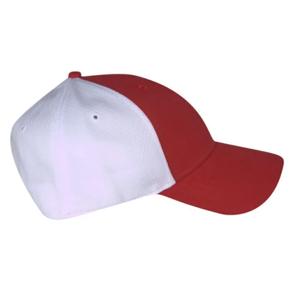 AHEAD Red/Graphite Water Resistant Nylon Cap