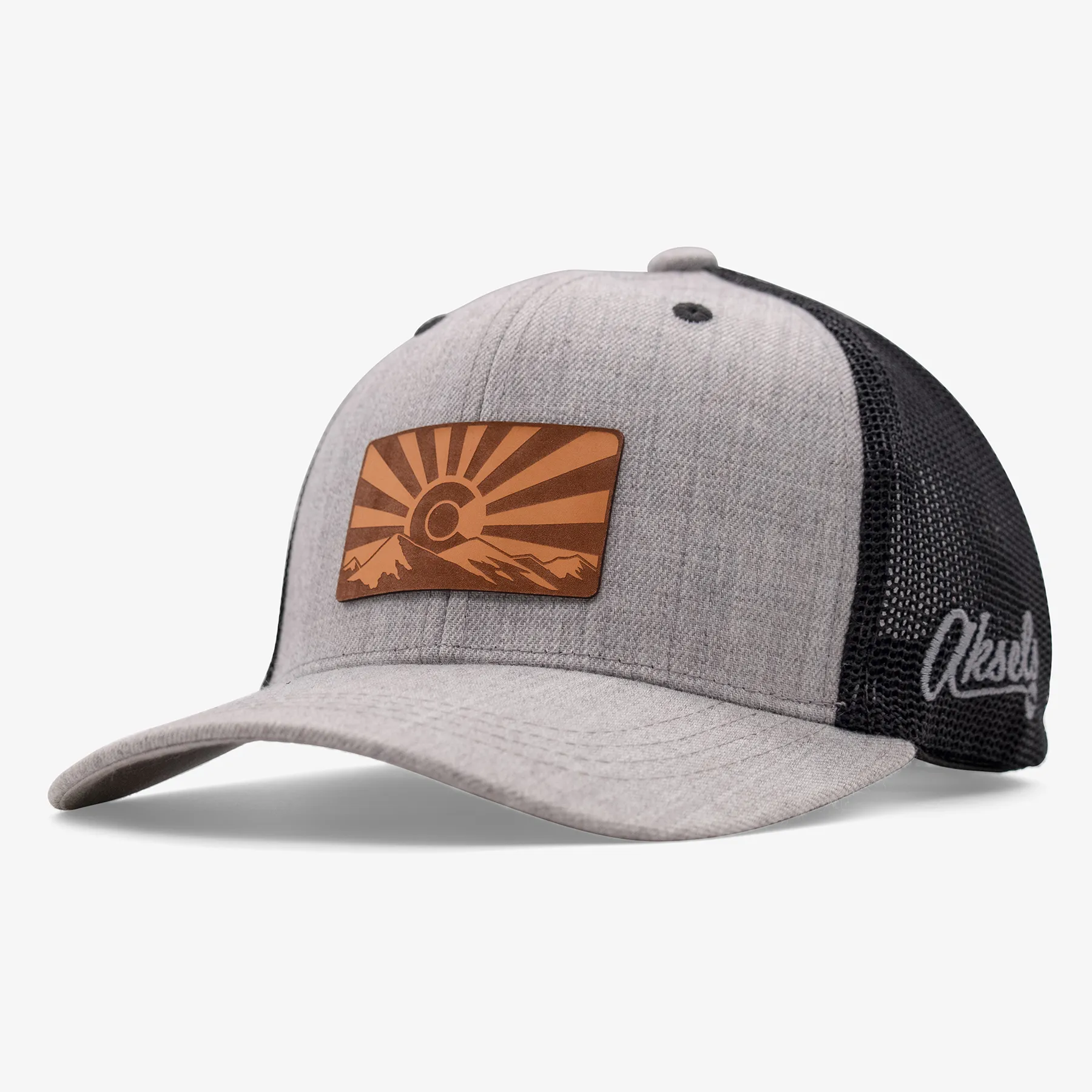 Aksels Laser Colorado Sunset Curved Full Flex Hat