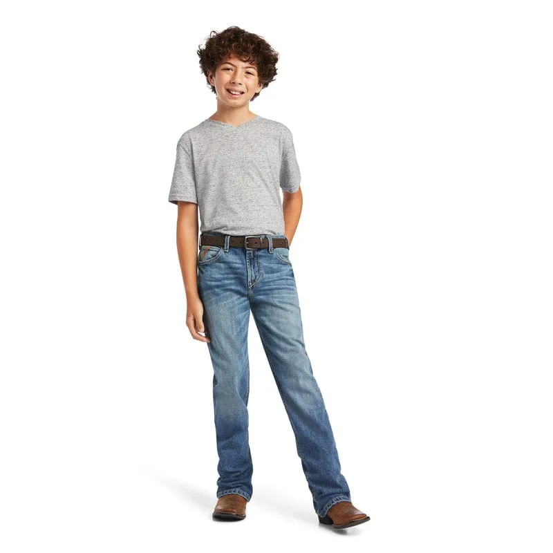 Ariat Jeans Boys B4 Relaxed Boot Cut Merrick Rattler