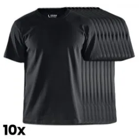 Bl&#xE5;kl&#xE4;der&#x20;3302-1030&#x20;T-shirt&#x20;10-Pack&#x20;-&#x20;Black