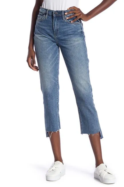 Blank NYC Stagger Hem Straight Leg Jeans Cinderella Story