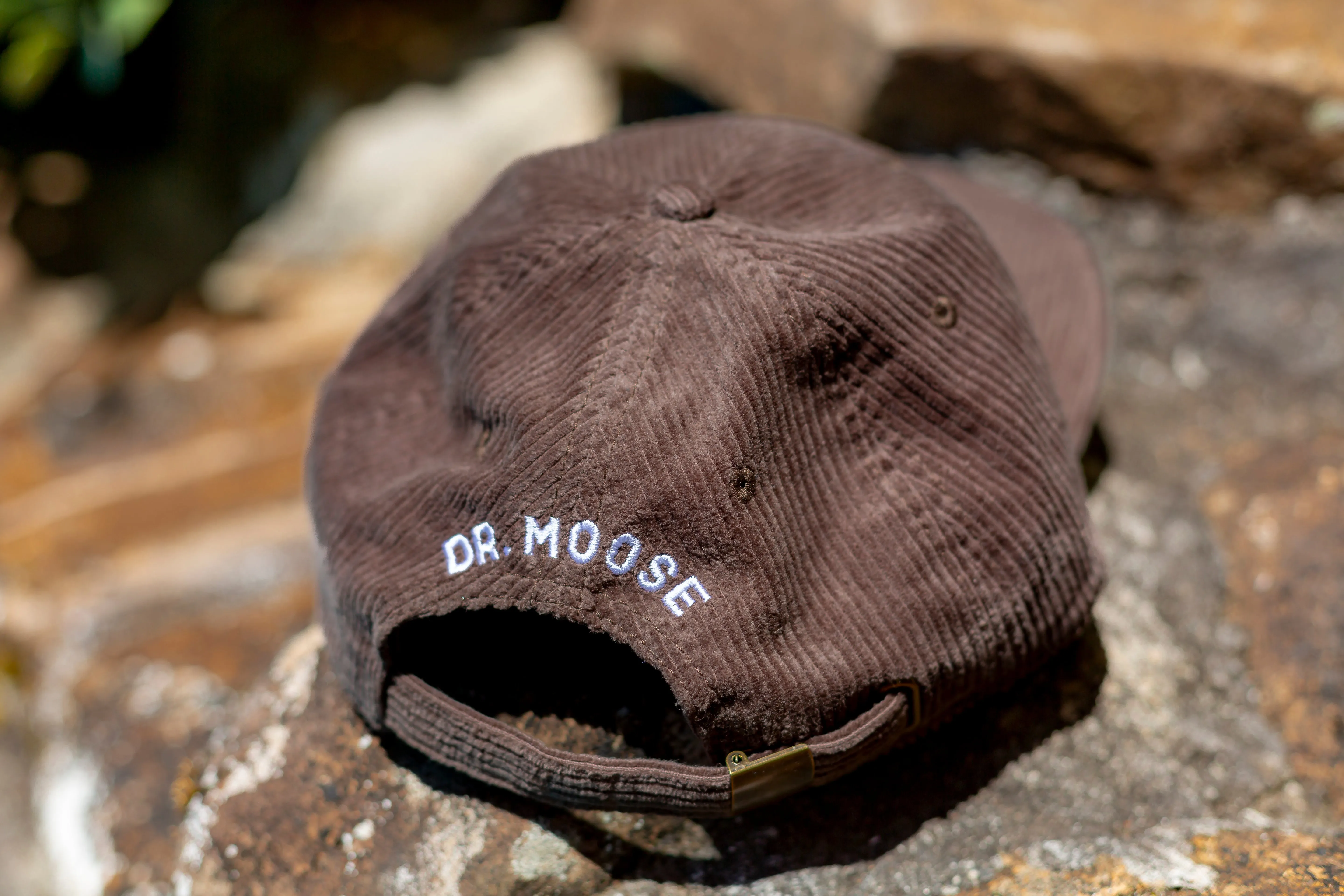 Brown Cord Antler Cap