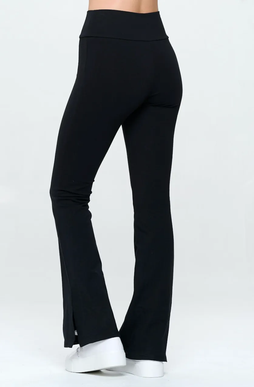 Carly Cotton Flare Leggings