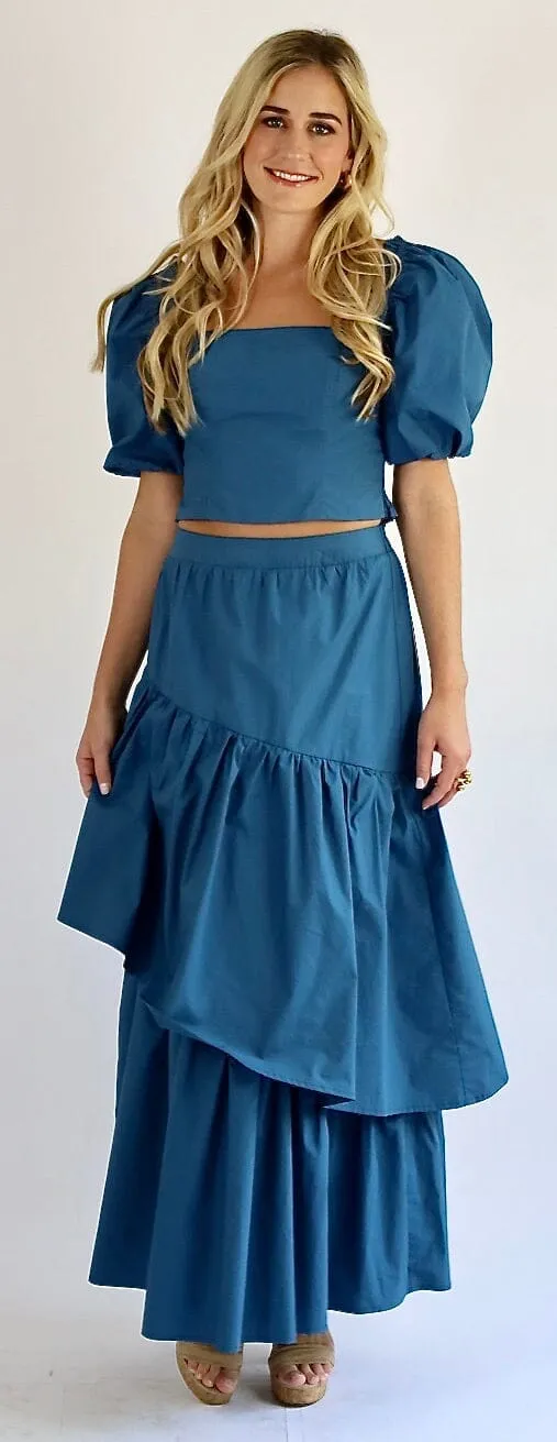 Celeste Poplin Skirt