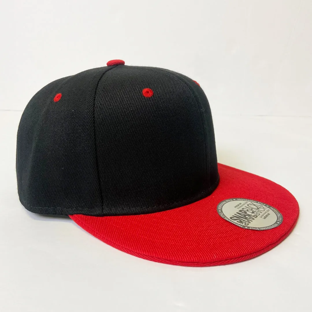 Classic 5 Panel Snapback Two Tone Hat