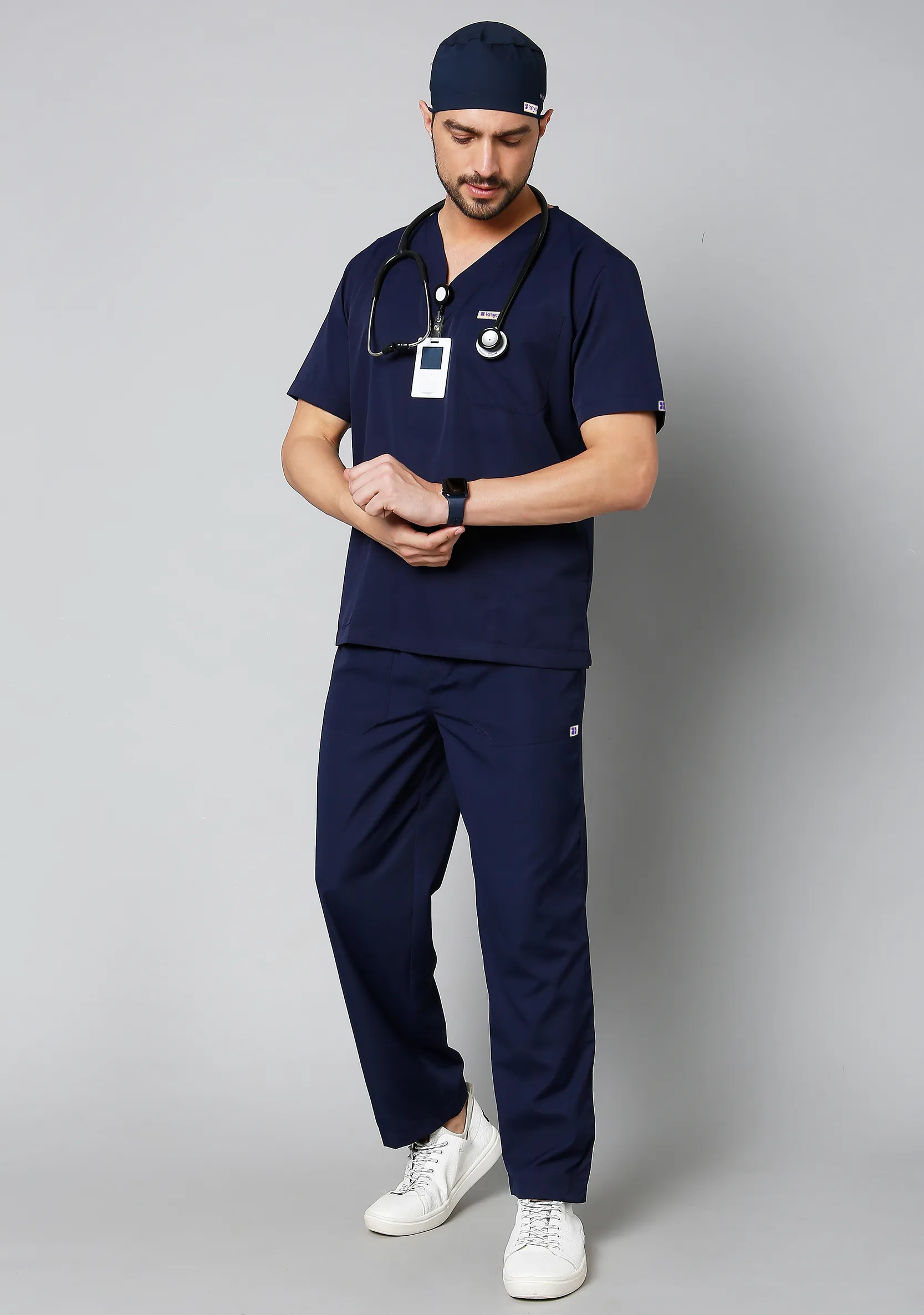 Classic Scrub Cap (Navy Blue)