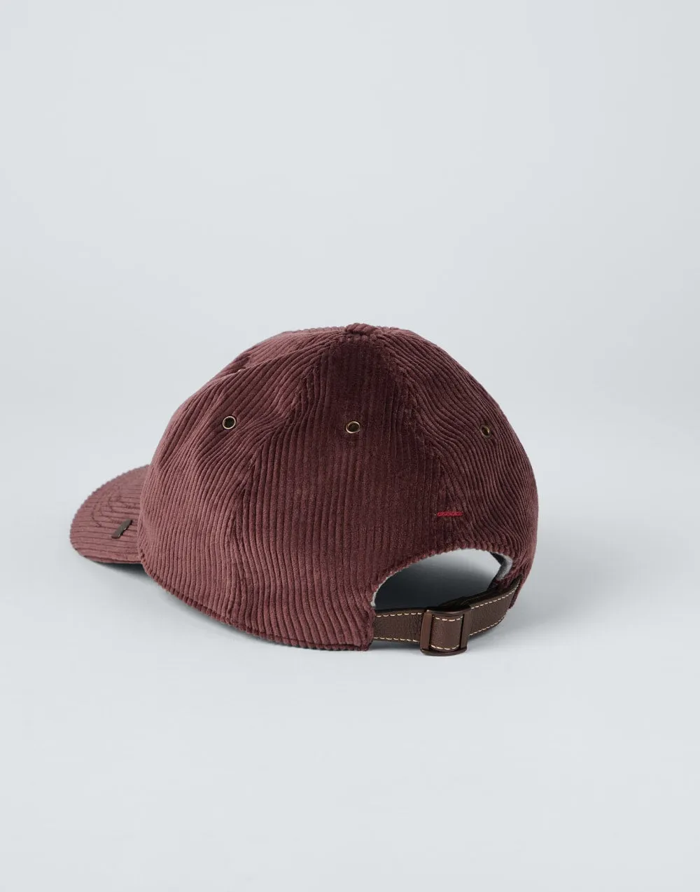 Corduroy Baseball Cap | Burgundy