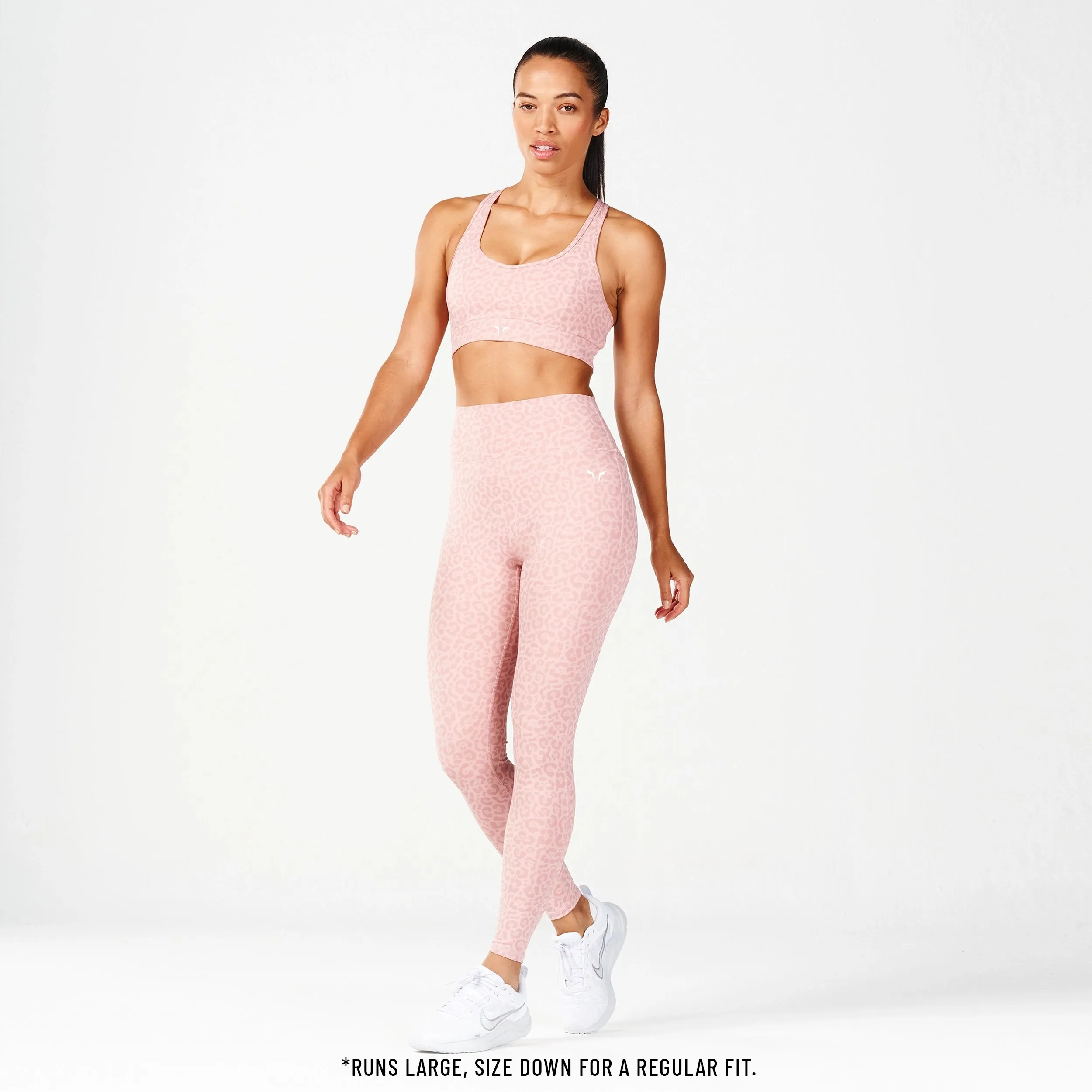 Core Agile ACT Leggings 27" - Pale Mauve Print