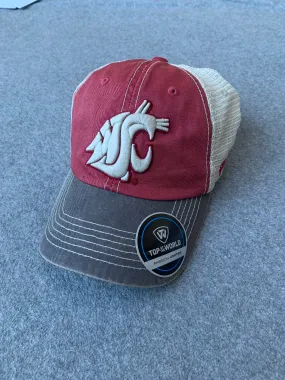 Crimson and Gray Washington State Offroad Adjustable Hat