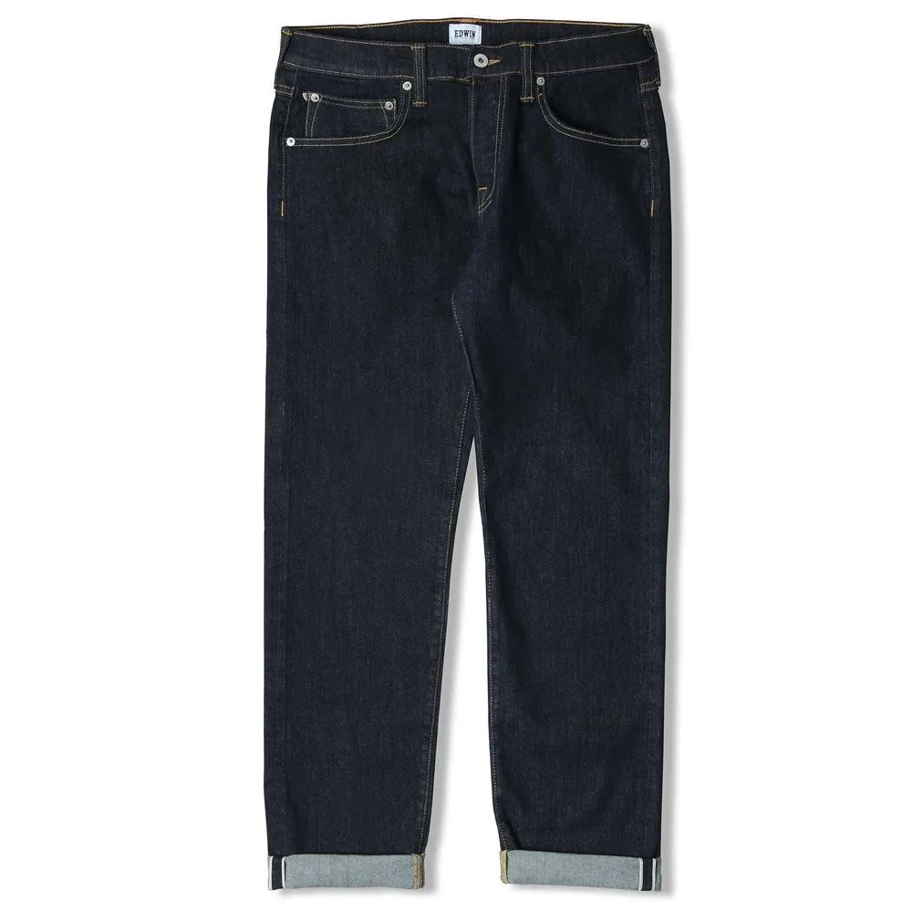 Edwin ED-55 Regular Tapered Jeans - CS Red Listed Selvage Denim - Rinsed