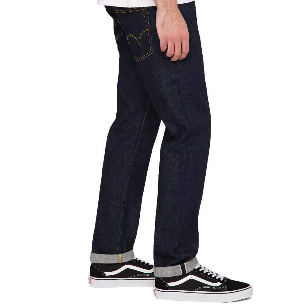 Edwin ED-55 Regular Tapered Jeans - CS Red Listed Selvage Denim - Rinsed