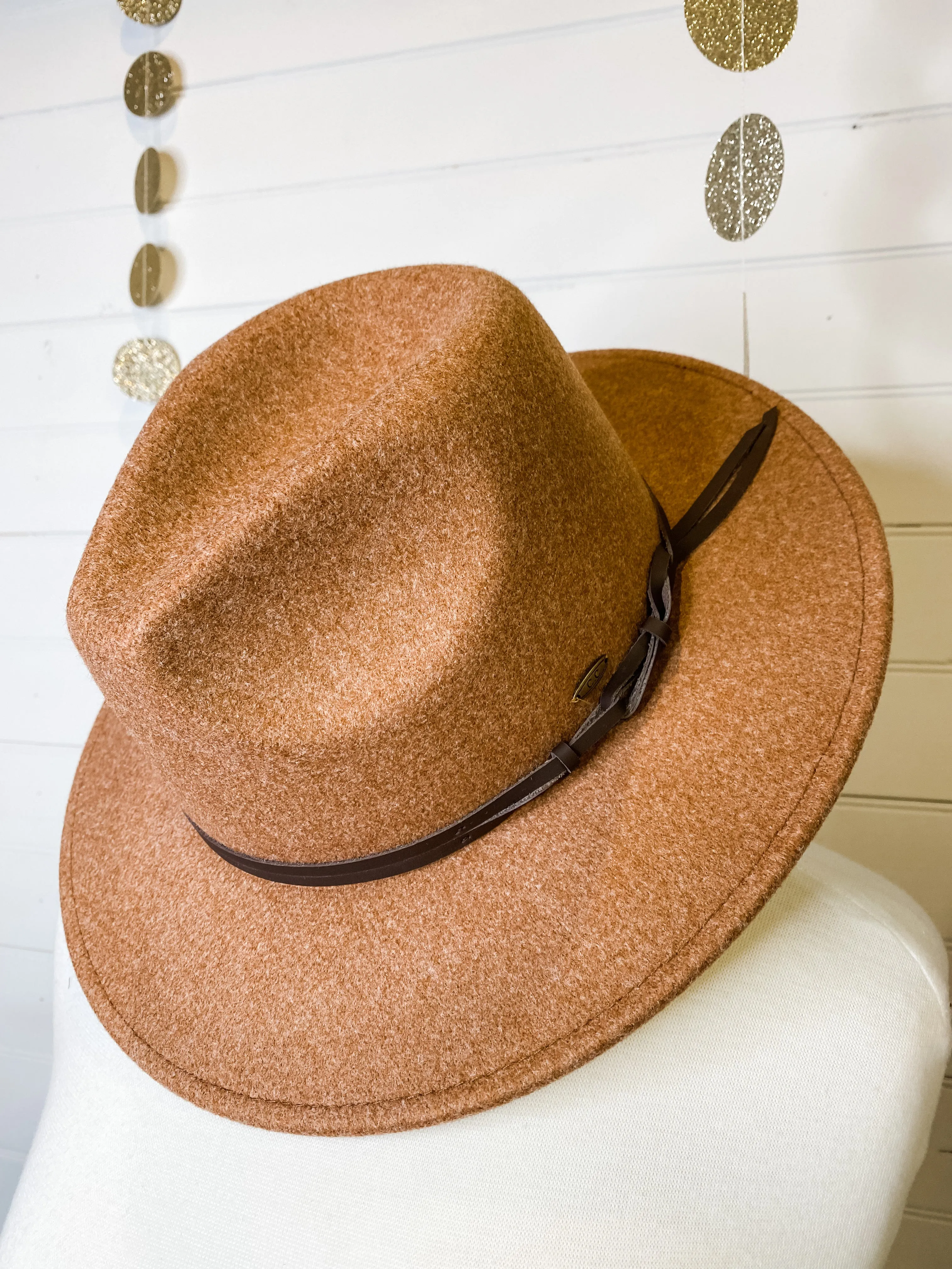 Felt Wide Brim Hat