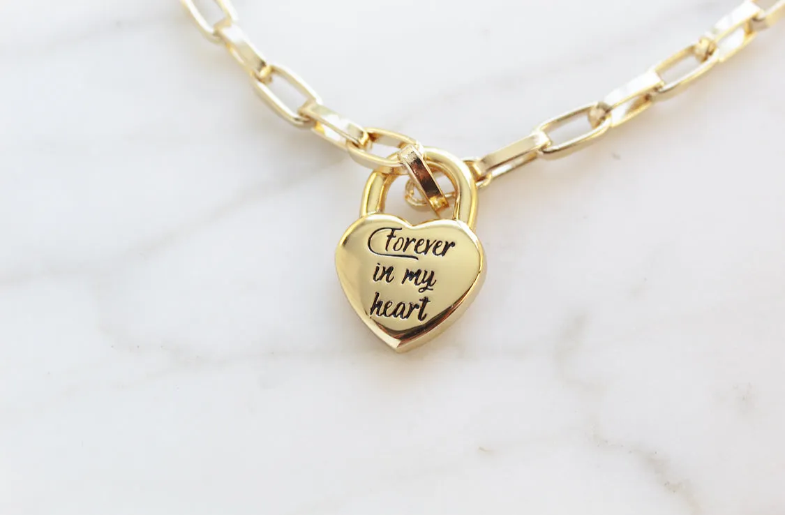 Forever in my Heart necklace