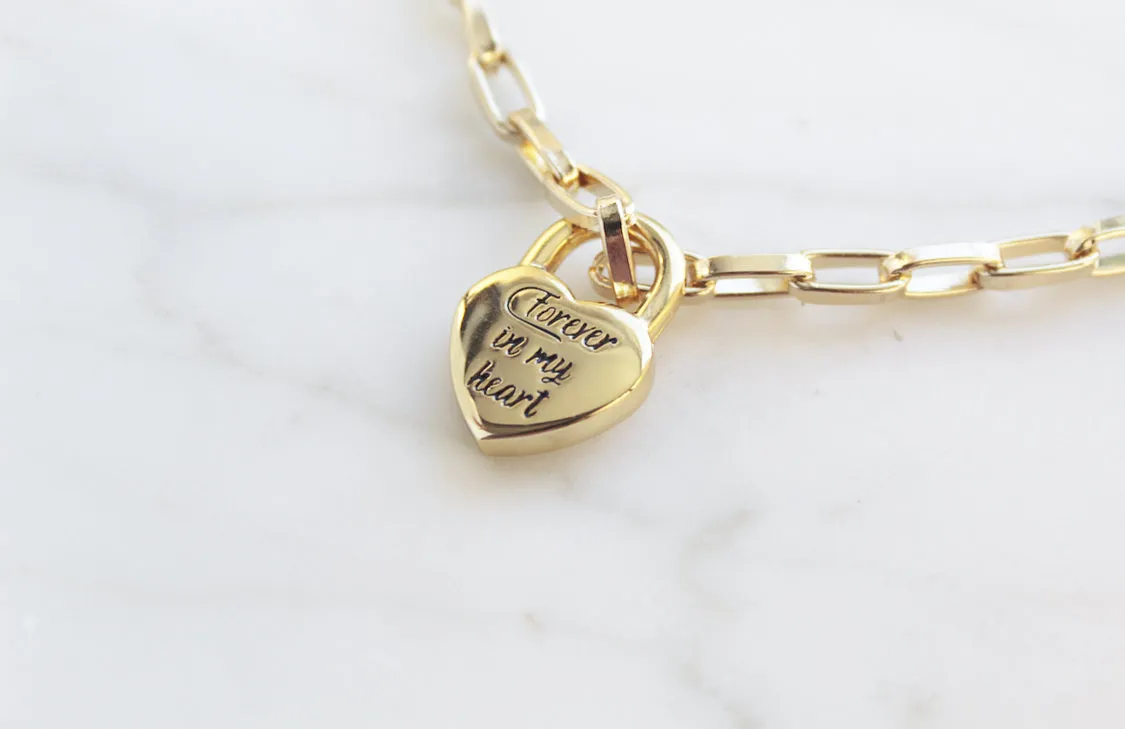 Forever in my Heart necklace