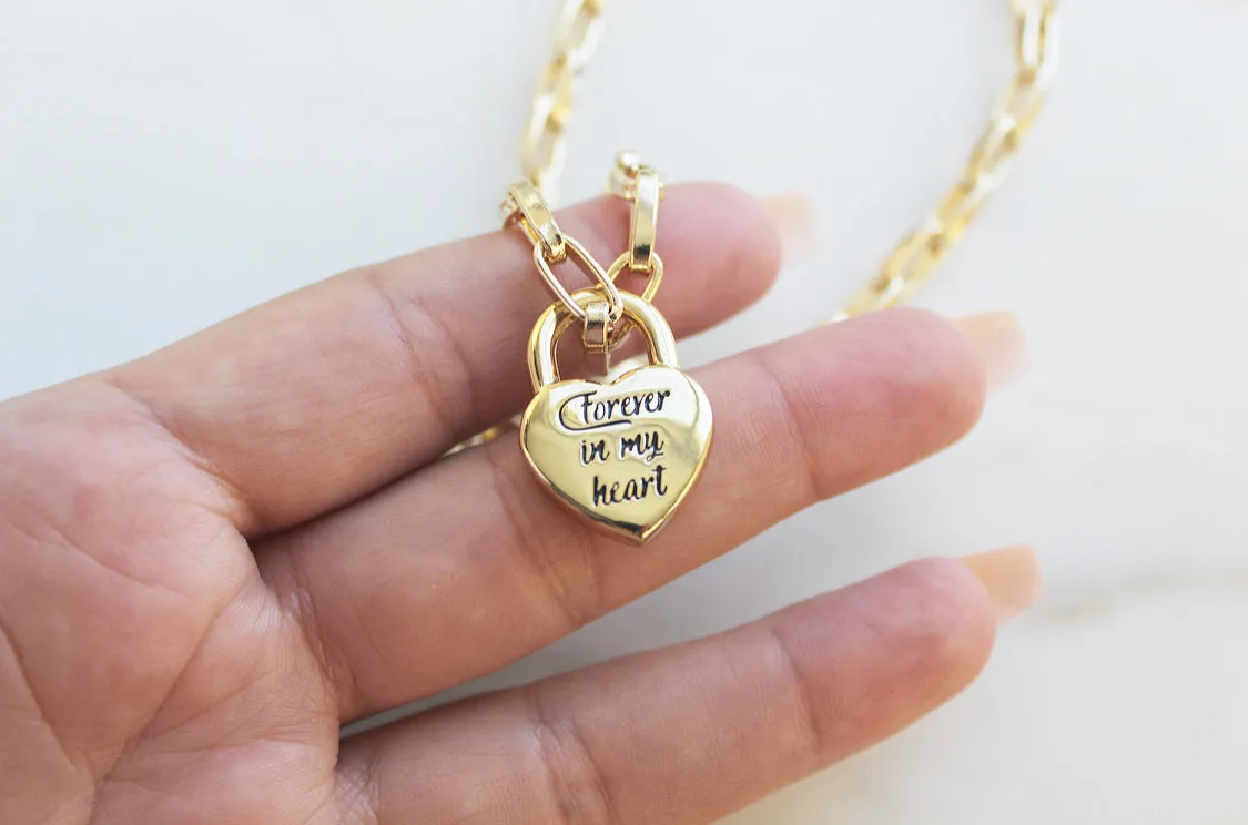 Forever in my Heart necklace