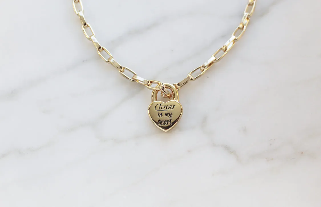 Forever in my Heart necklace