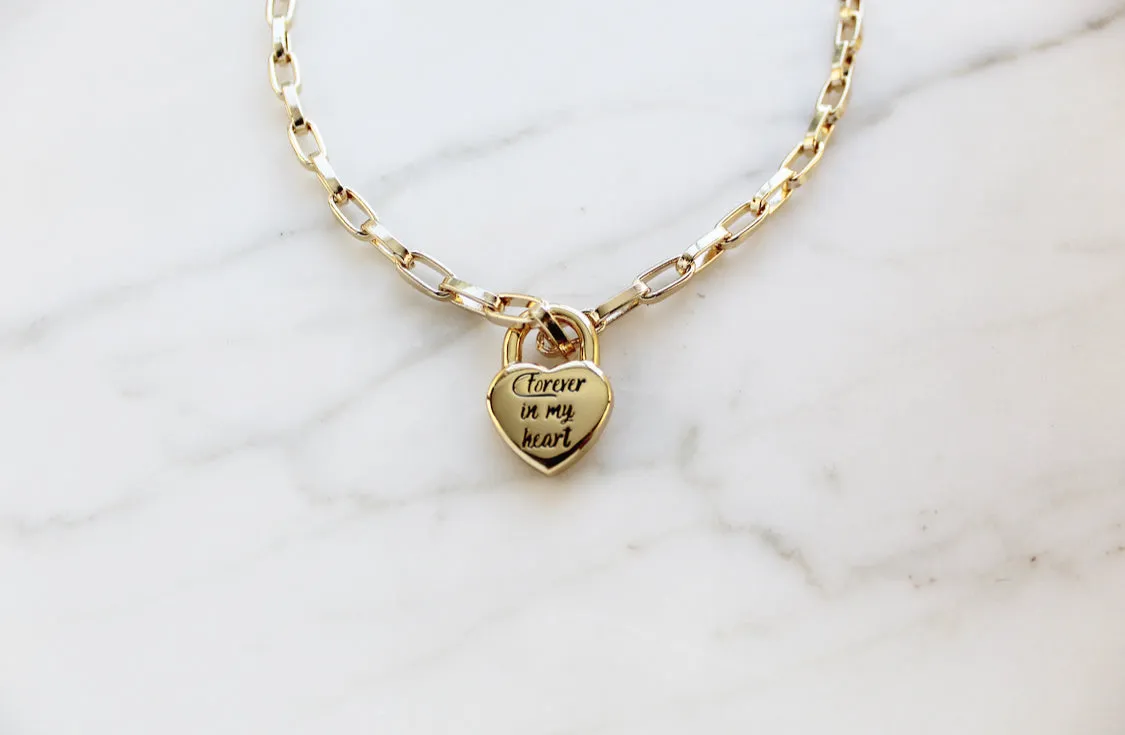 Forever in my Heart necklace