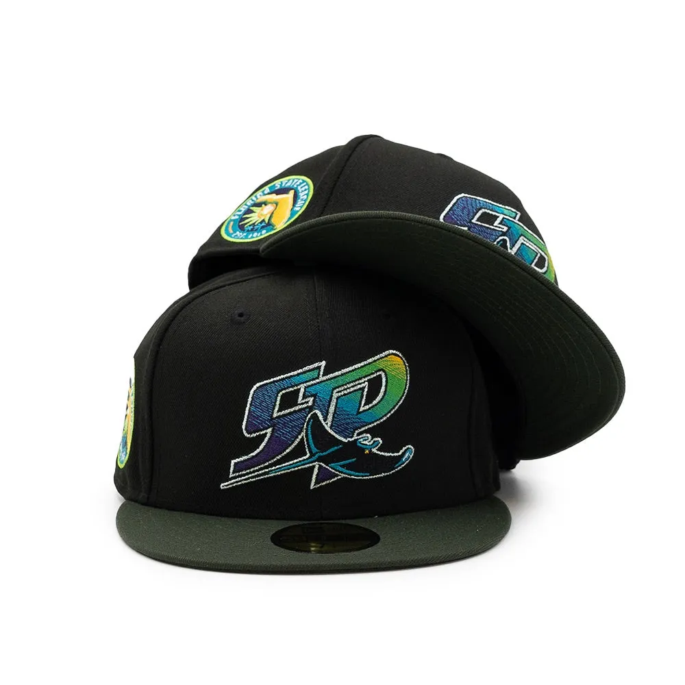 Fresh Rags X New Era Cap 59Fifty STP Rays FSL Side Patch Seaweed UV