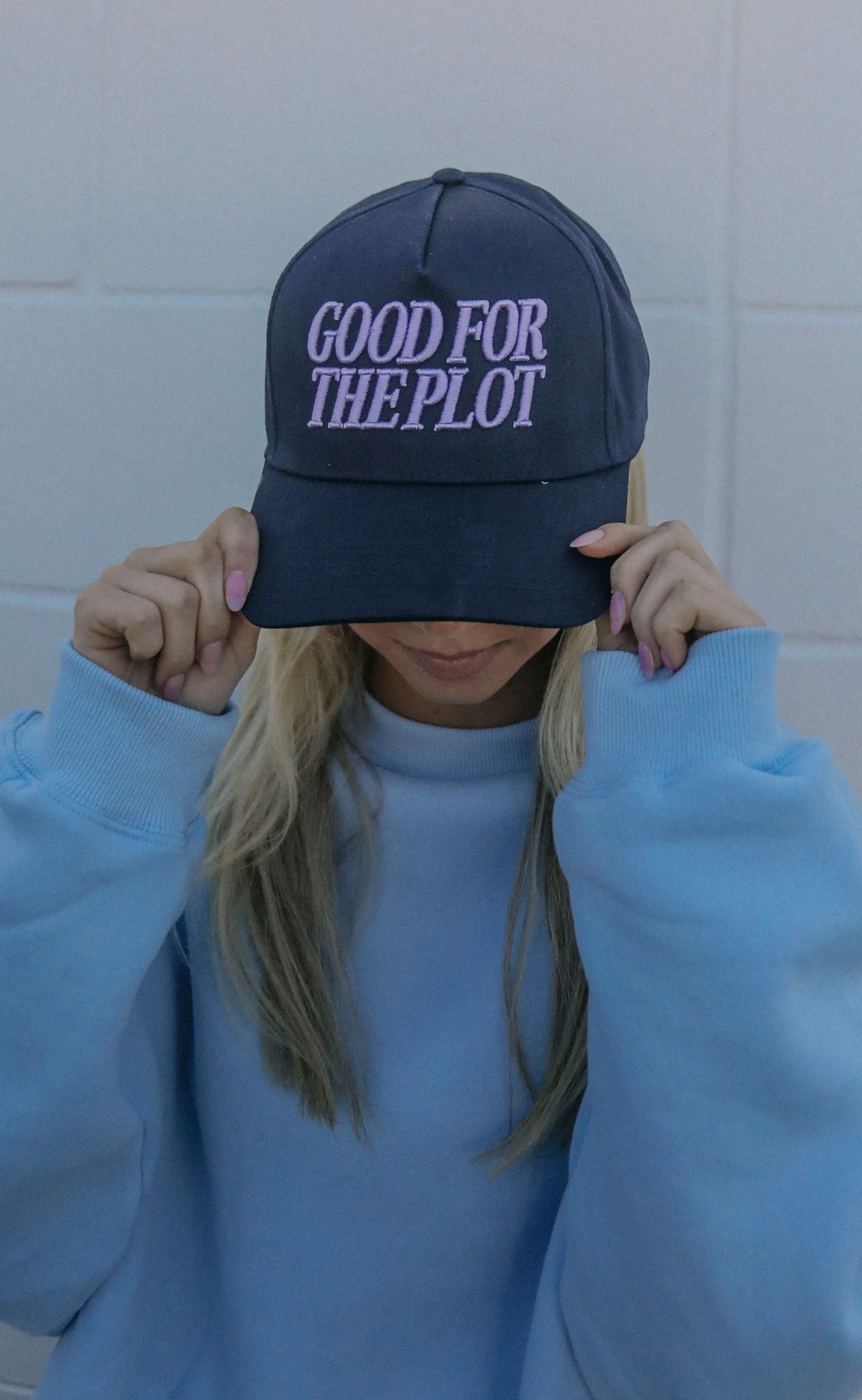 friday   saturday: good for the plot trucker hat