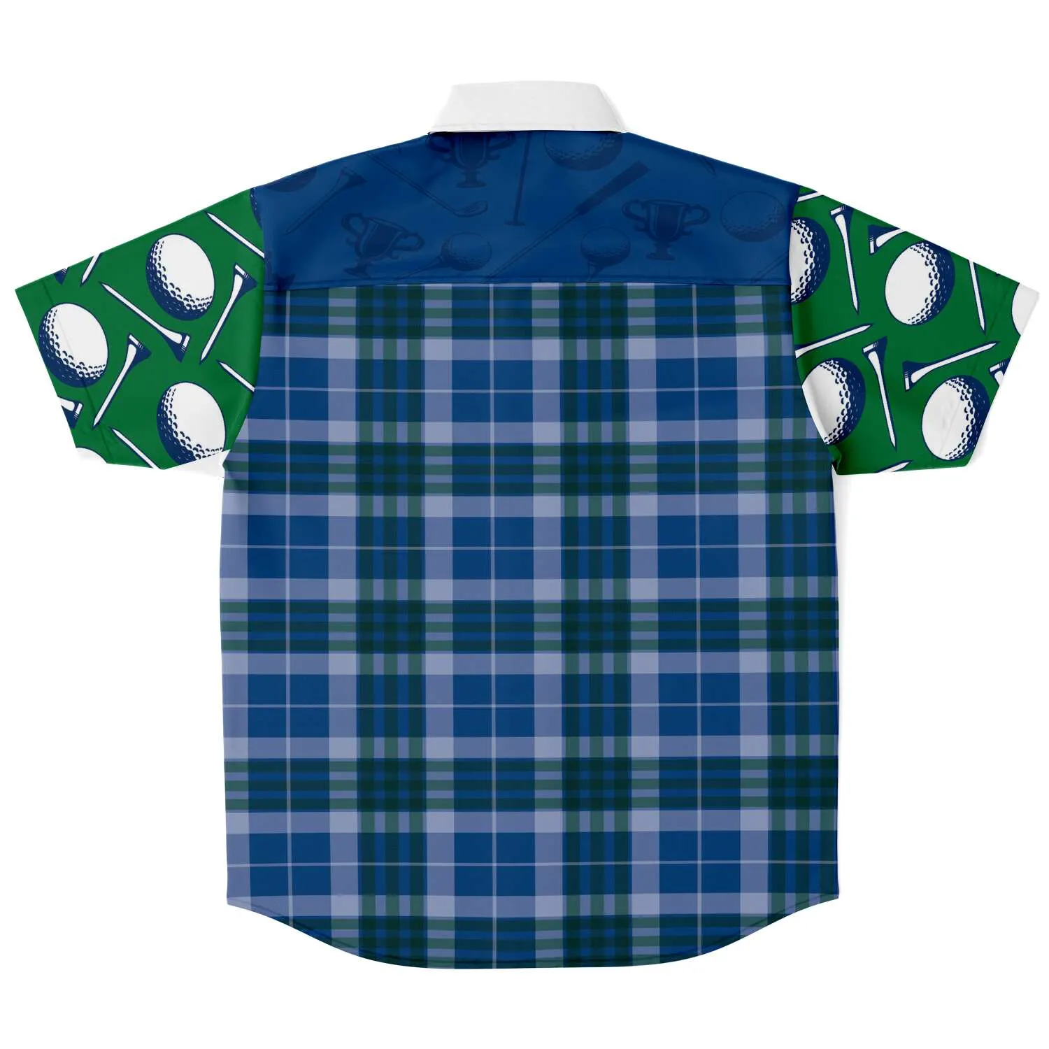 Golf Edinburgh Short Sleeve Button Down Shirt