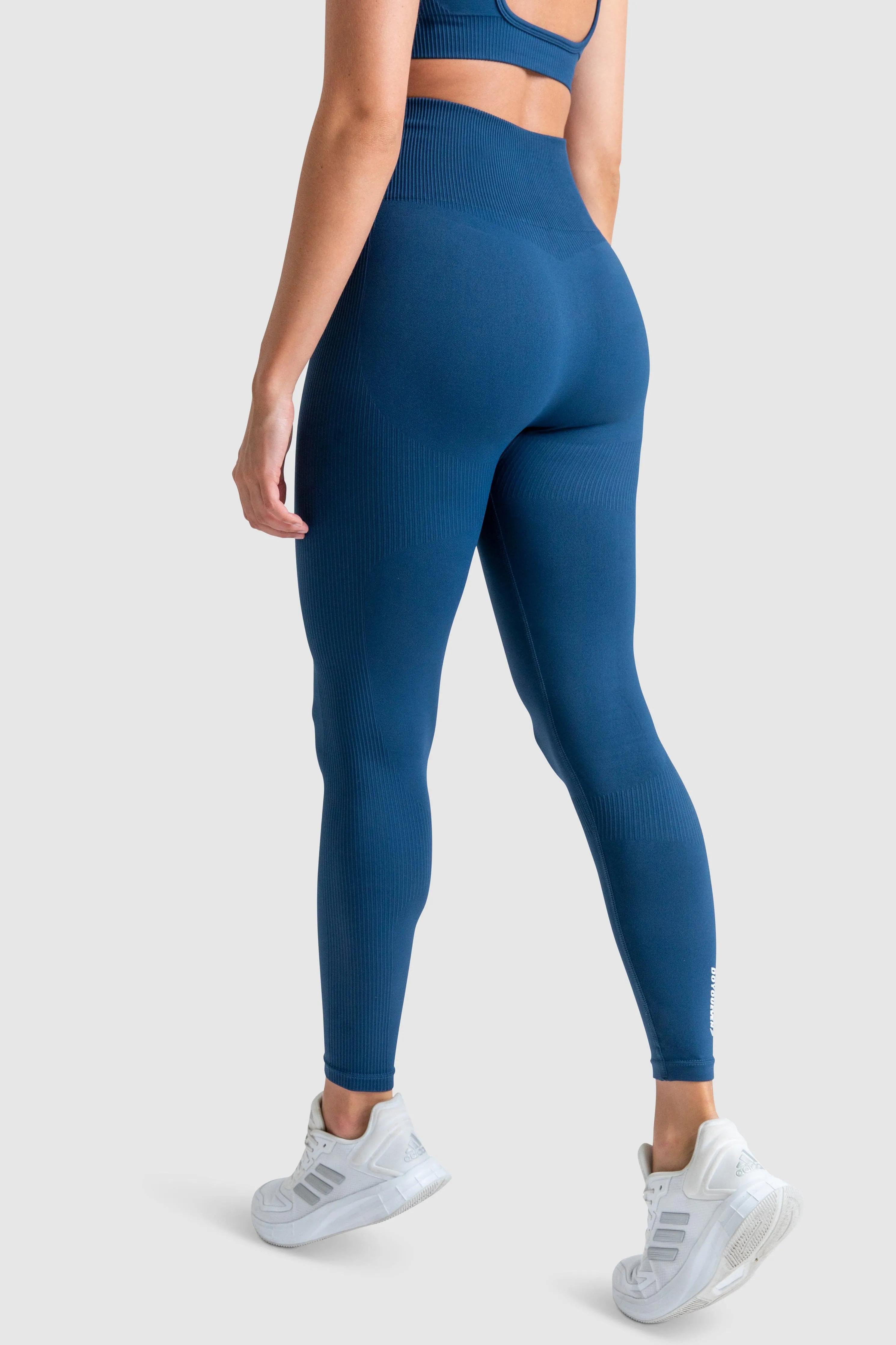 Impact Solid Leggings - Navy