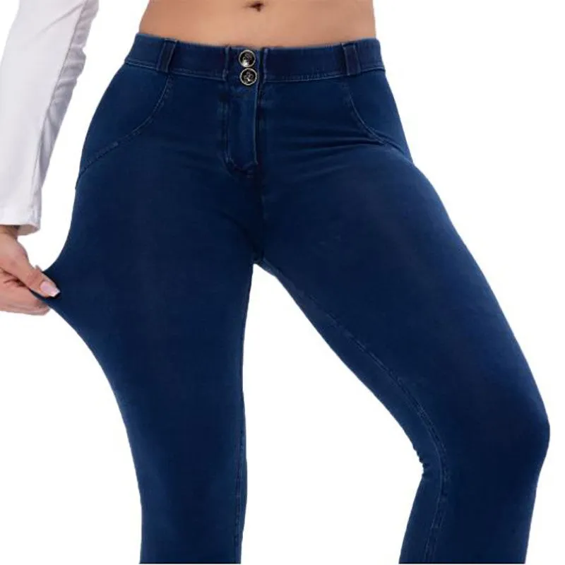 Juno low rise stretch jeans