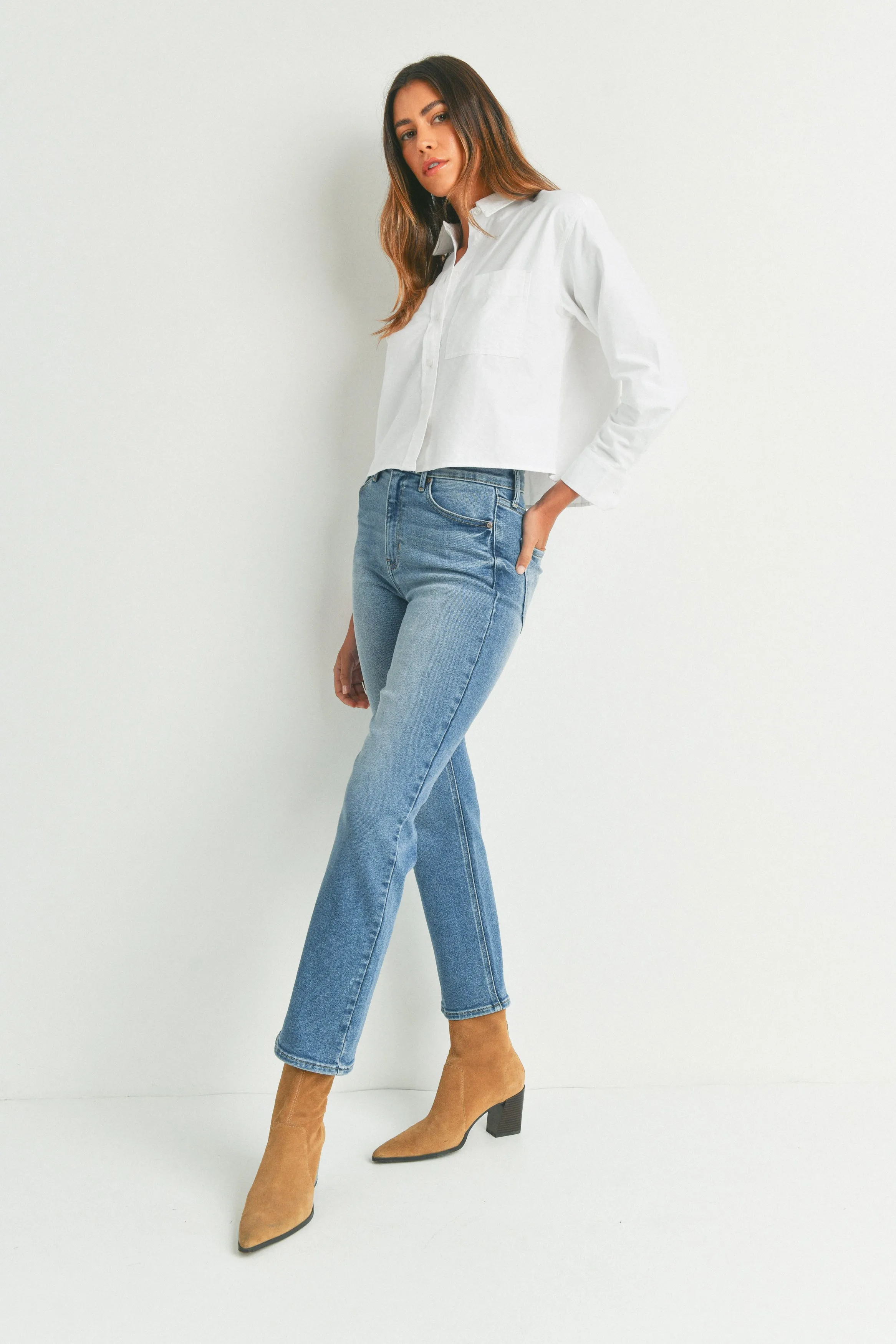 Kendall Classic Straight Jeans Medium