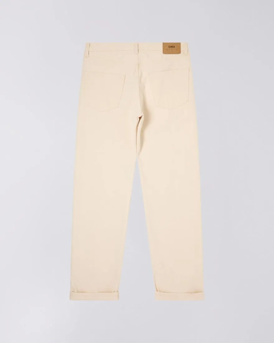 Loose Straight Jeans, Natural - Rinsed