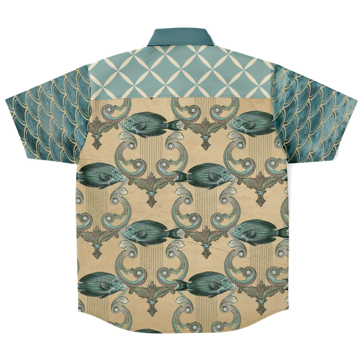 Mermaid's Tale S/S Button Down Shirt