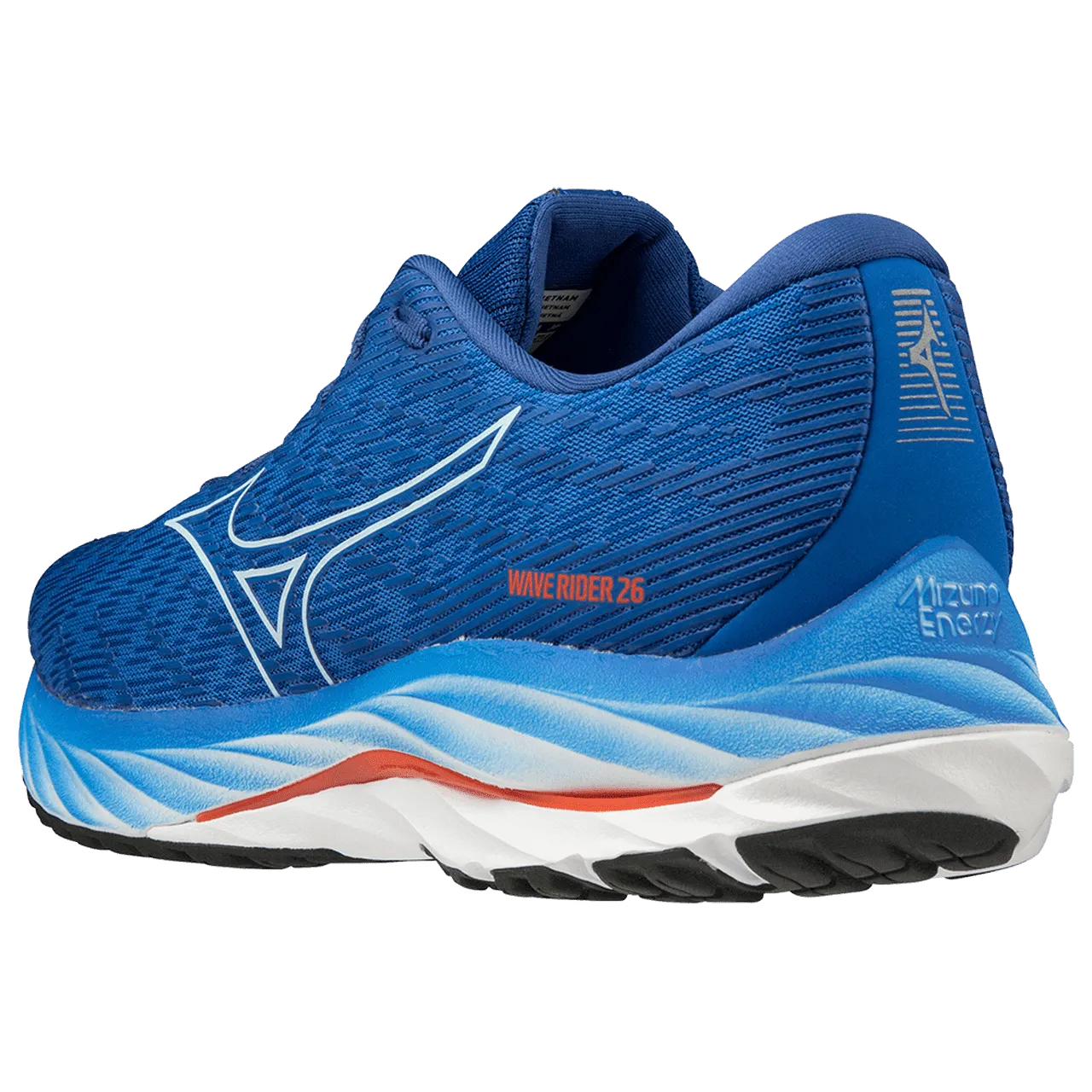 Mizuno Wave Rider 26 (Mens) - SSonic/IceWater/ChTomato