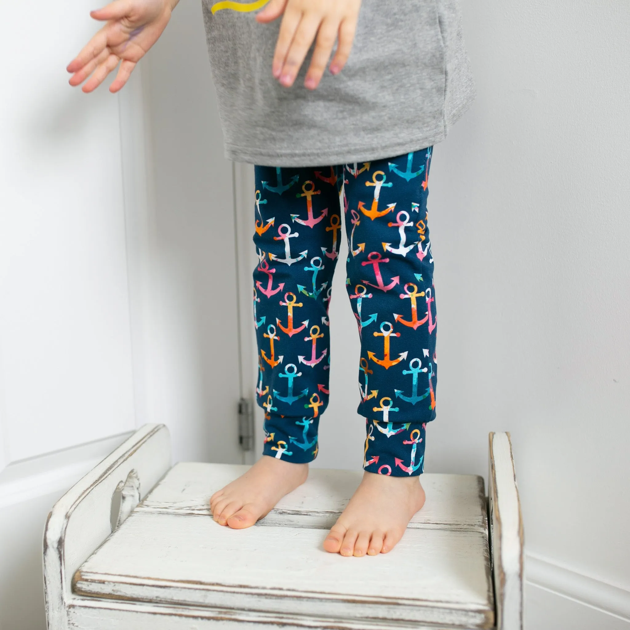 Multi Anchor Leggings 0-8 Years