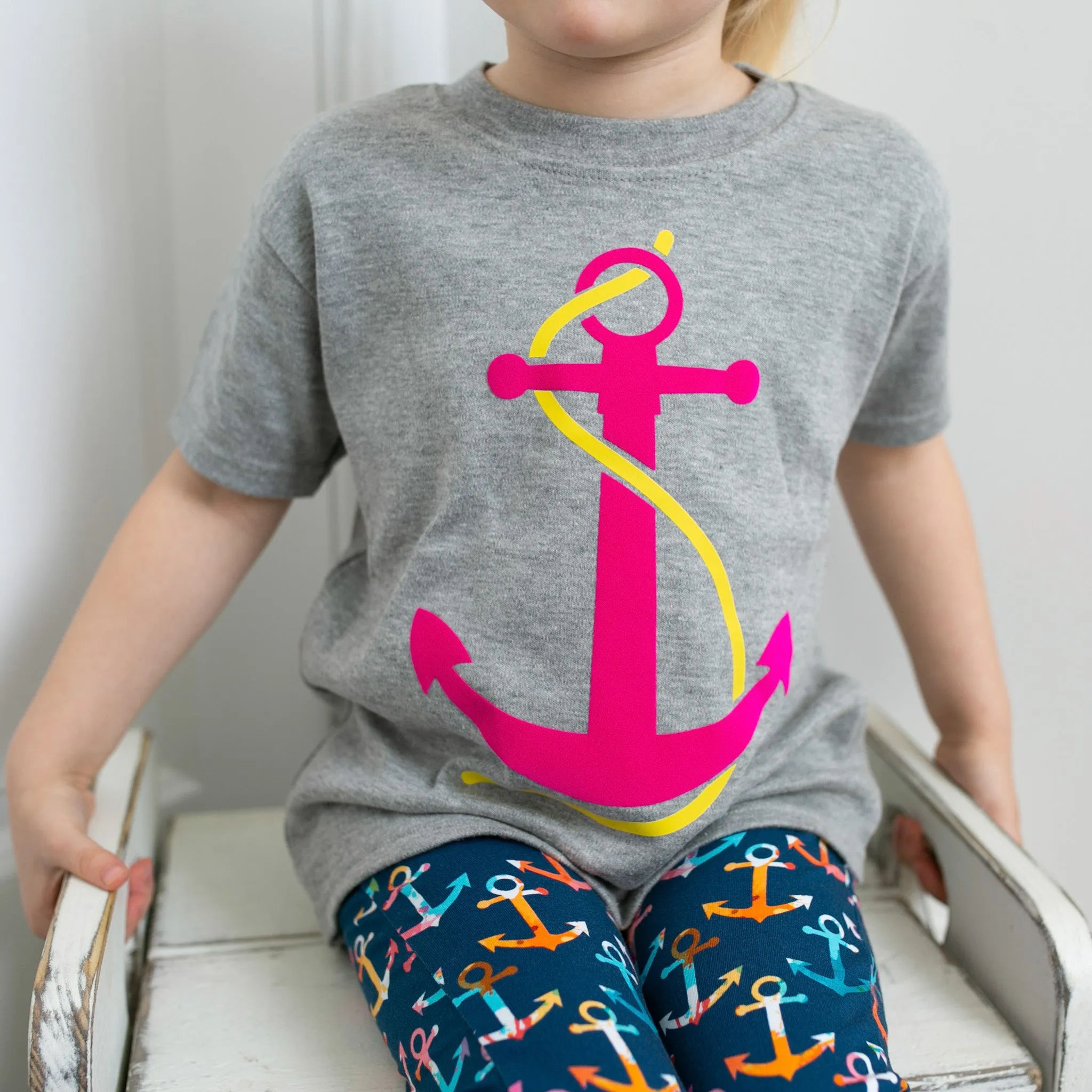 Multi Anchor Leggings 0-8 Years