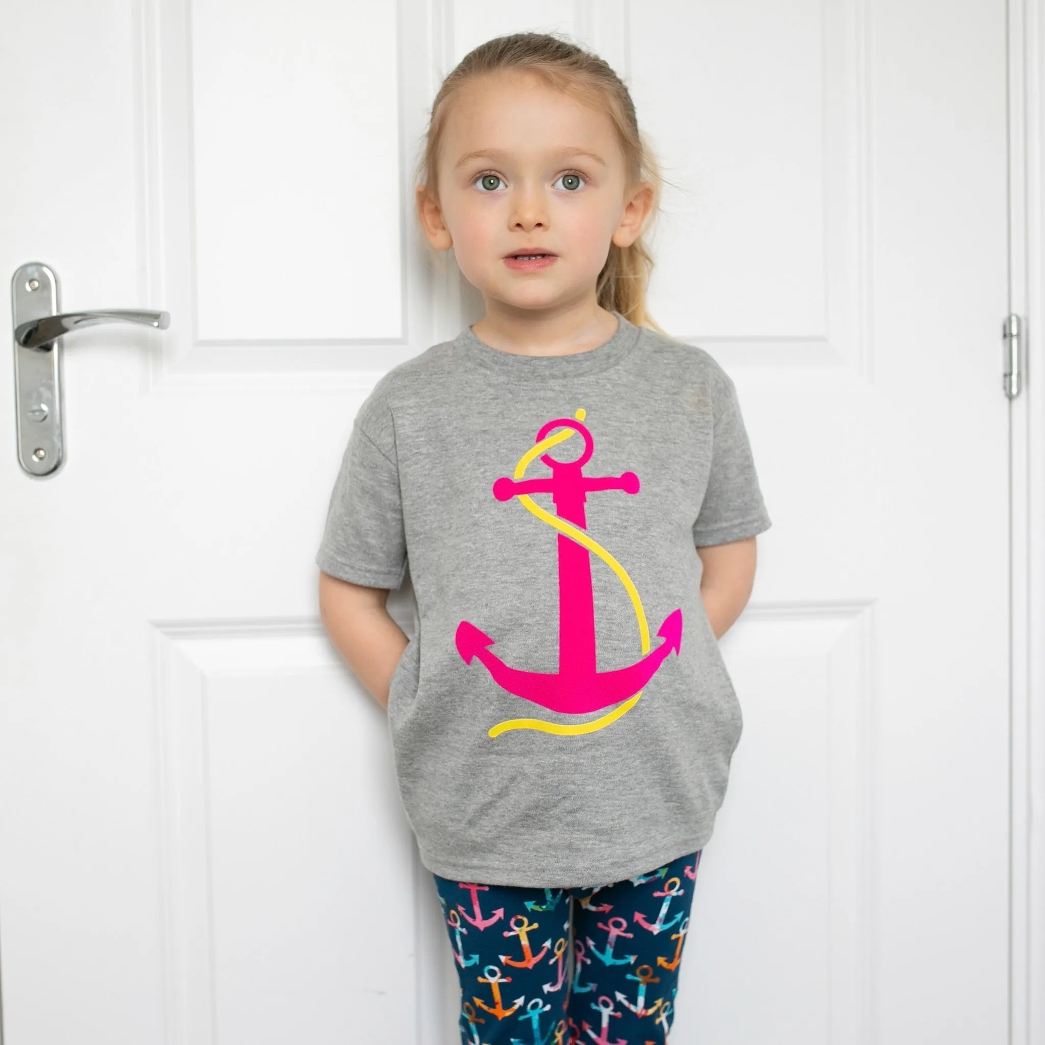 Multi Anchor Leggings 0-8 Years