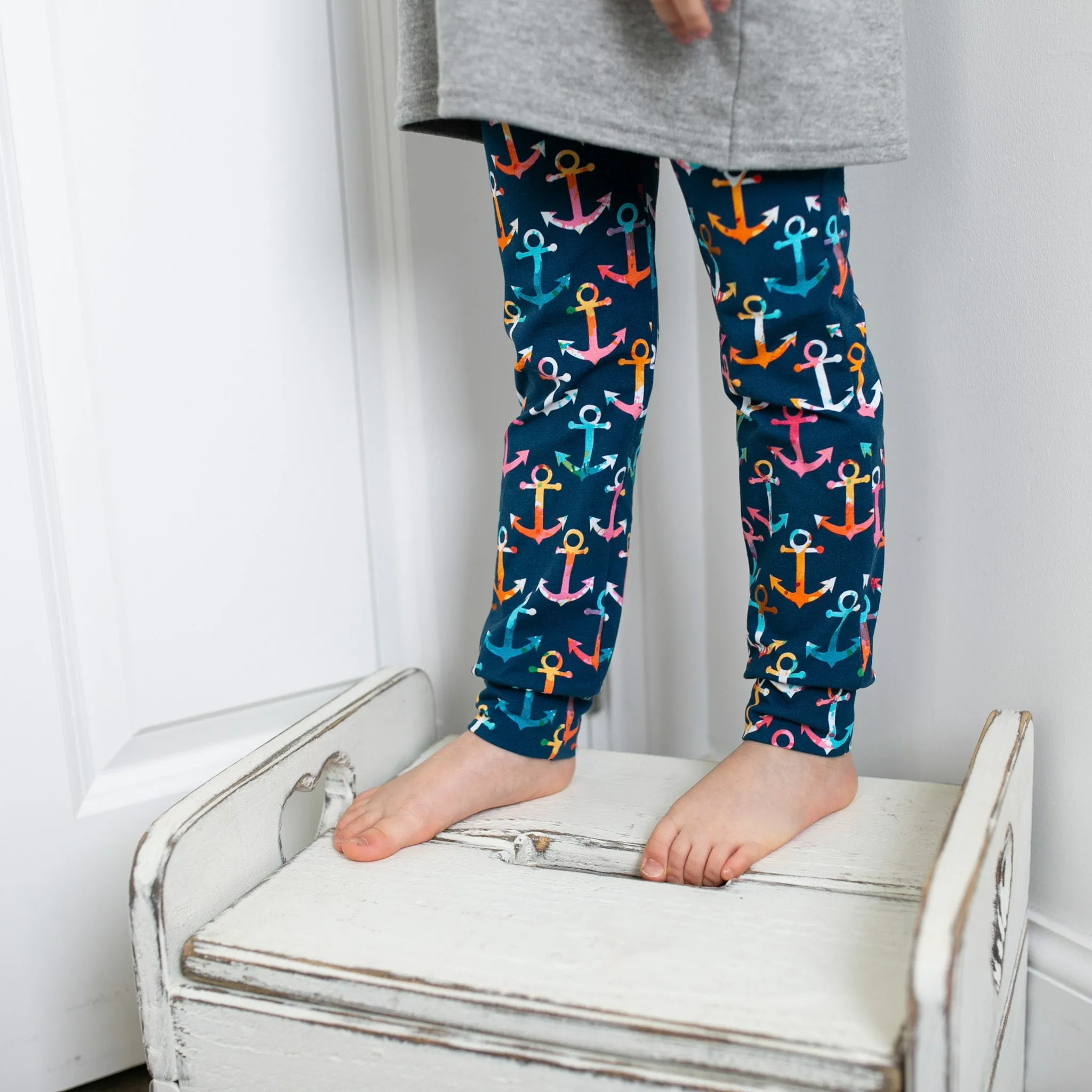 Multi Anchor Leggings 0-8 Years