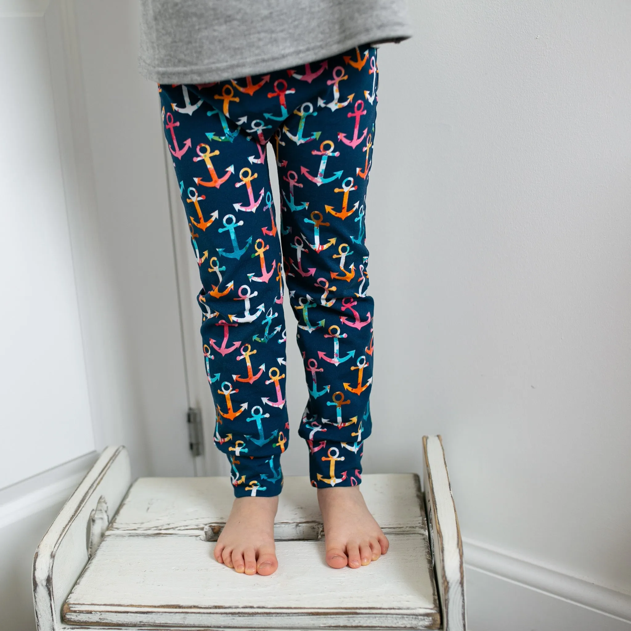 Multi Anchor Leggings 0-8 Years