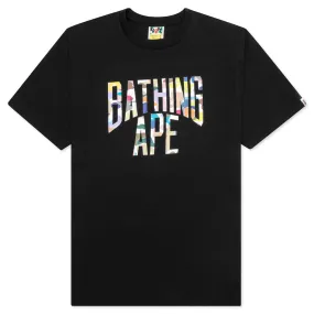 Multi Camo NYC Logo Tee M - Black