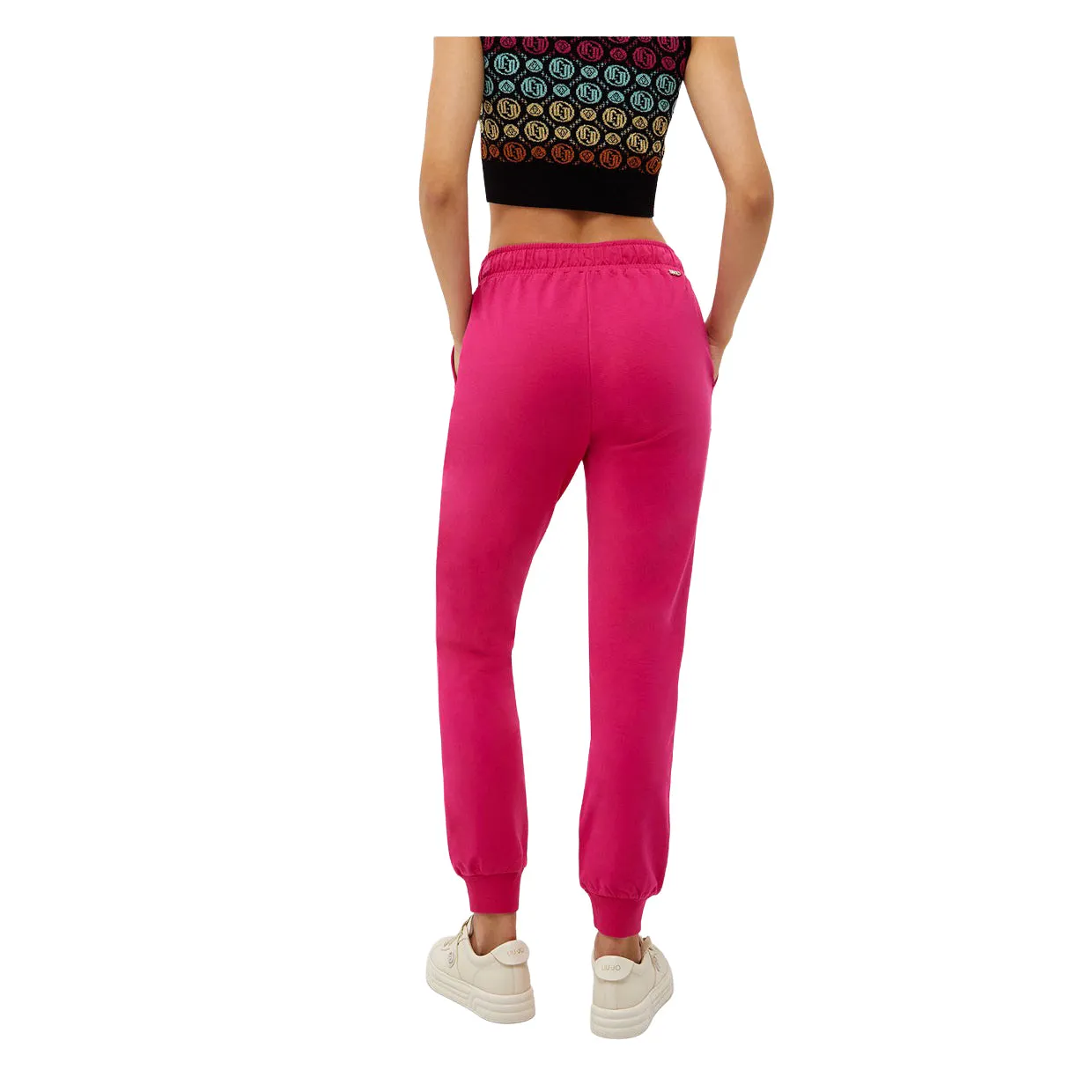 Pantaloni Donna Liu-Jo Sport Jogging Fucsia