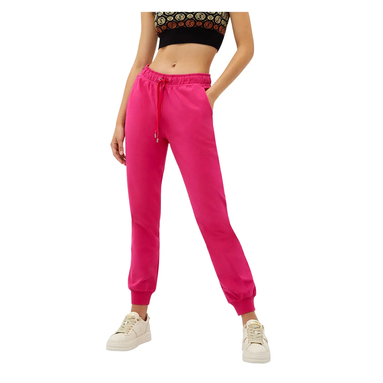 Pantaloni Donna Liu-Jo Sport Jogging Fucsia