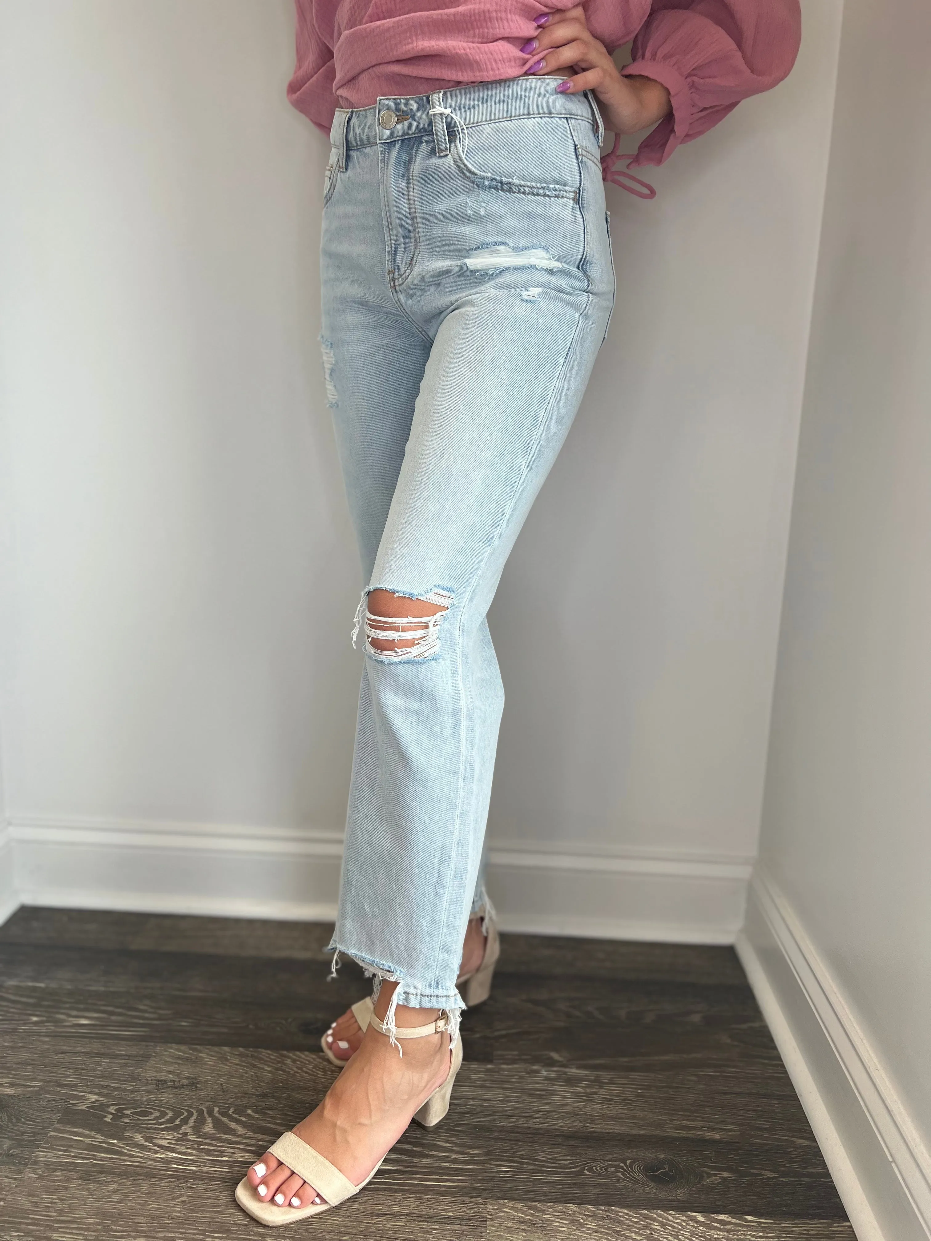 Penelope High Rise Vintage Boyfriend Jeans