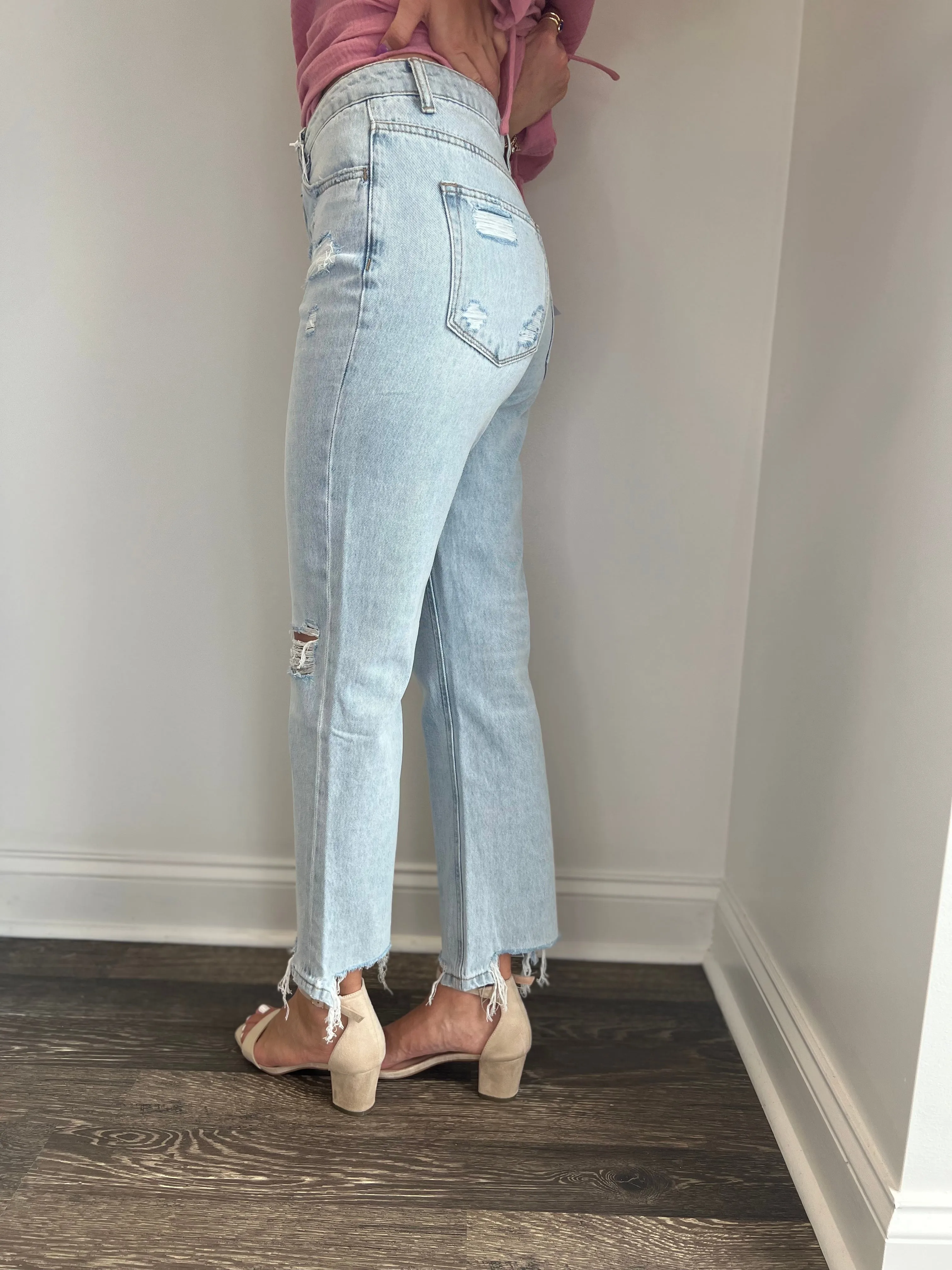 Penelope High Rise Vintage Boyfriend Jeans