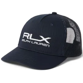 RLX High Crown Trucker Cap Refined Navy - SS24