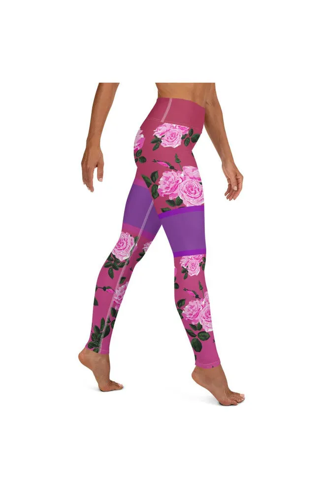 Rose Kimono Solid OC Nelly Chan Inspired Yoga Leggings