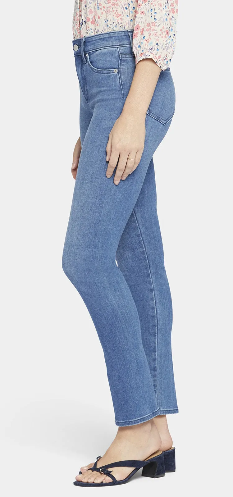 Seamless Sheri Slim Jeans Mediumblauw Premium Denim | Stunning