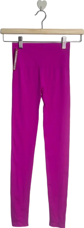 Skims Fuchsia Soft Smoothing Seamless Leggings UK XS