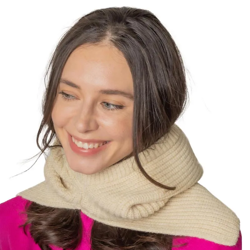 Solid Color Snood Hat