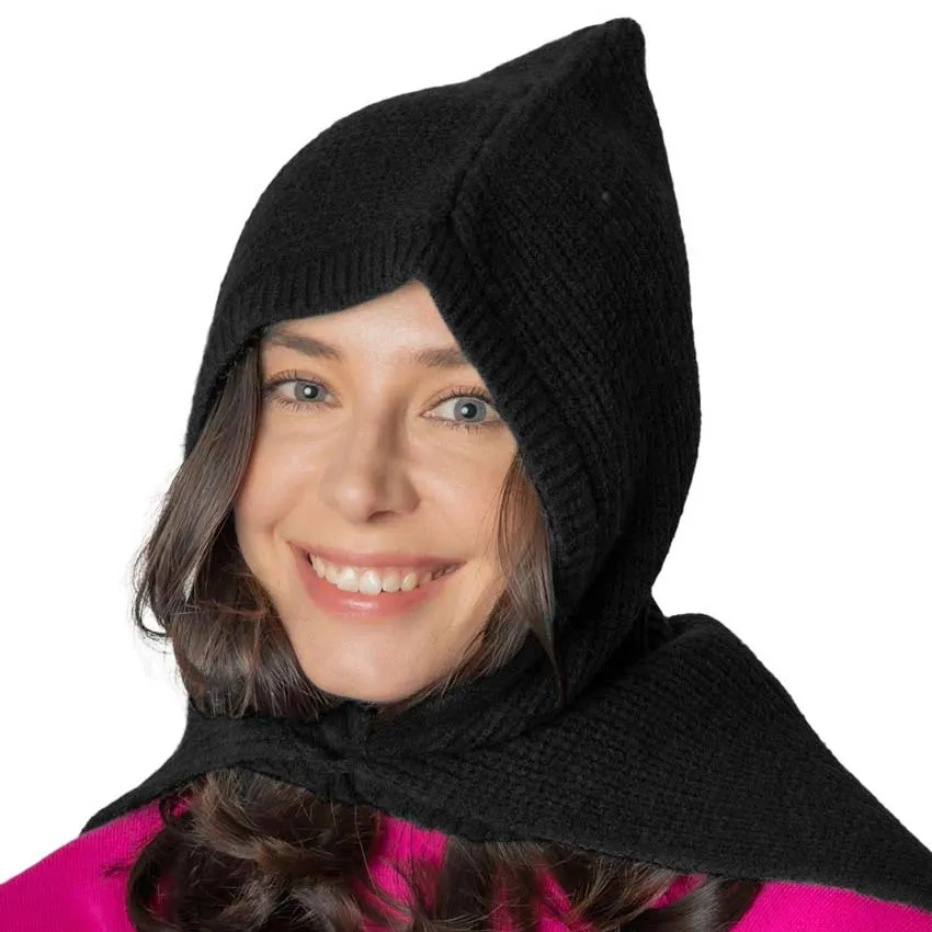 Solid Color Snood Hat