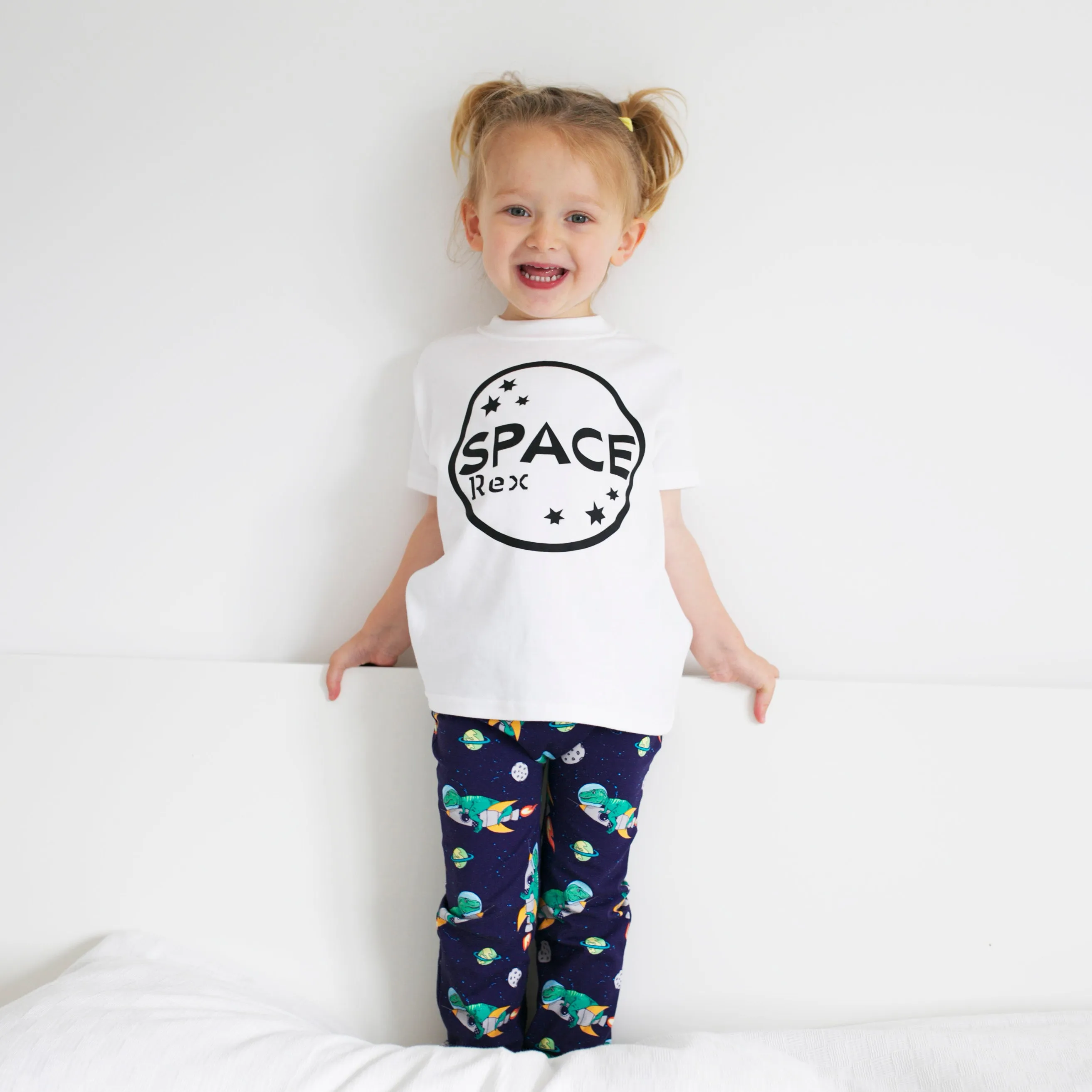 Space Rex Leggings 0-6 Years