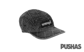 Supreme Punch Denim Camp Cap 'Black' (2023)